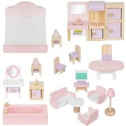 Iso Trade wooden furniture for dolls [Levering: 6-14 dage]